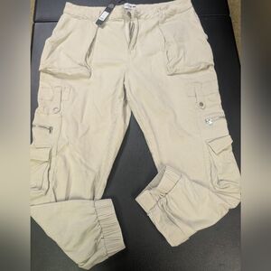 NEW! FASHION NOVA BAGGY HIGH RISE CARGO PANTS 2X